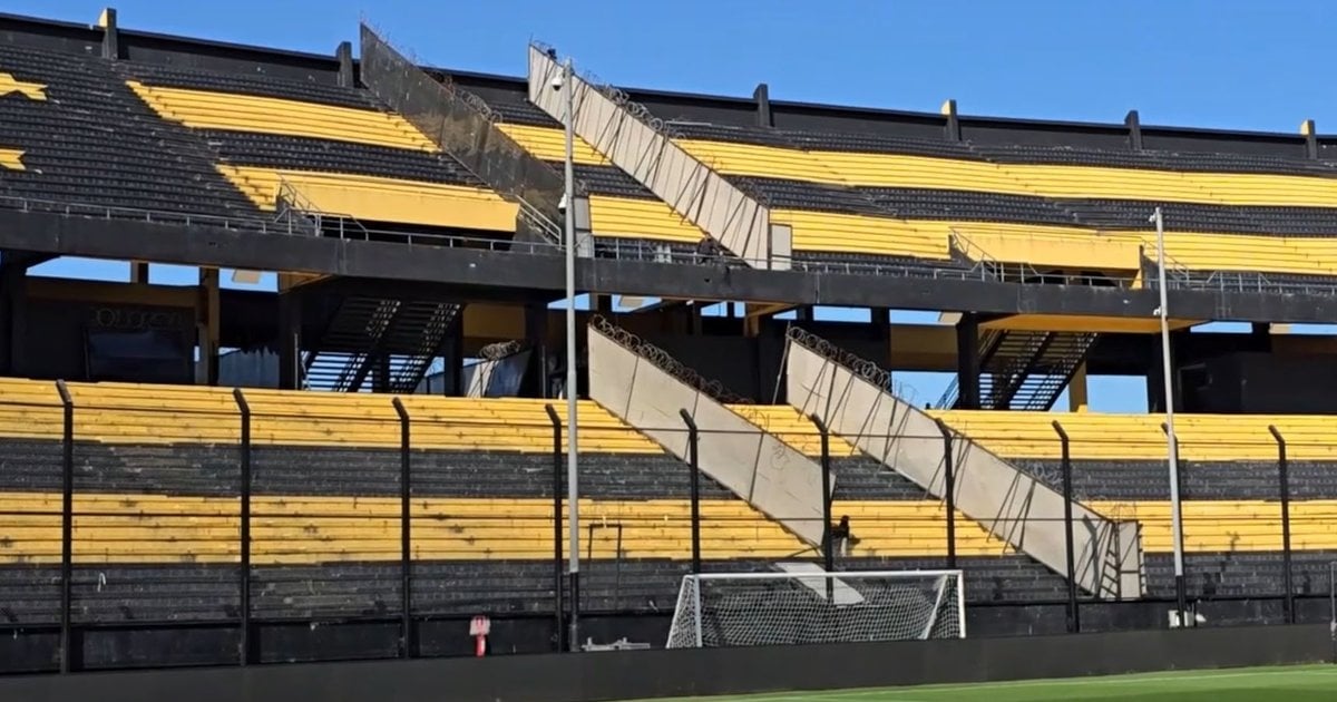 Apesar de determinação do governo uruguaio, Peñarol instala barreiras no estádio para separar torcida do Botafogo