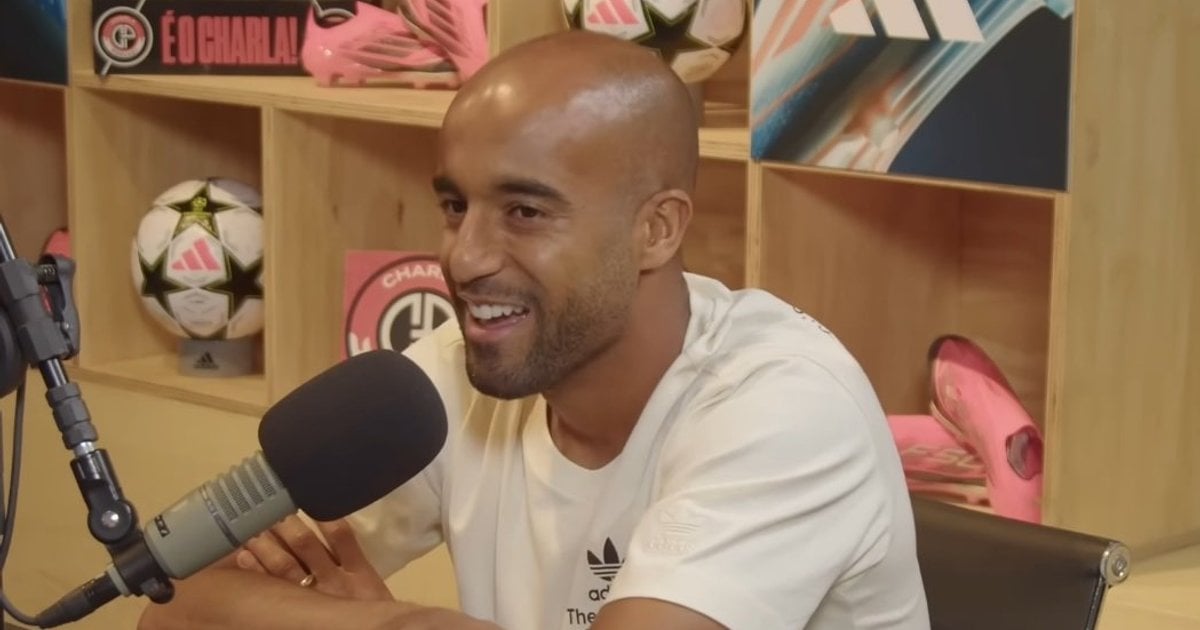 Lucas Moura, do São Paulo, se impressiona com Luiz Henrique, do Botafogo: ‘Monstro, cara forte, habilidoso, impõe respeito’