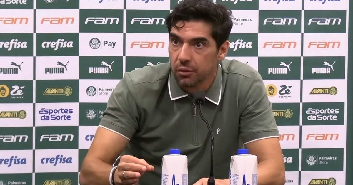 Técnico do Palmeiras, Abel Ferreira diz que Botafogo tem ‘toda a vantagem’ e afirma: ‘Nem o Ayrton Senna foi capaz de ganhar todos os anos’