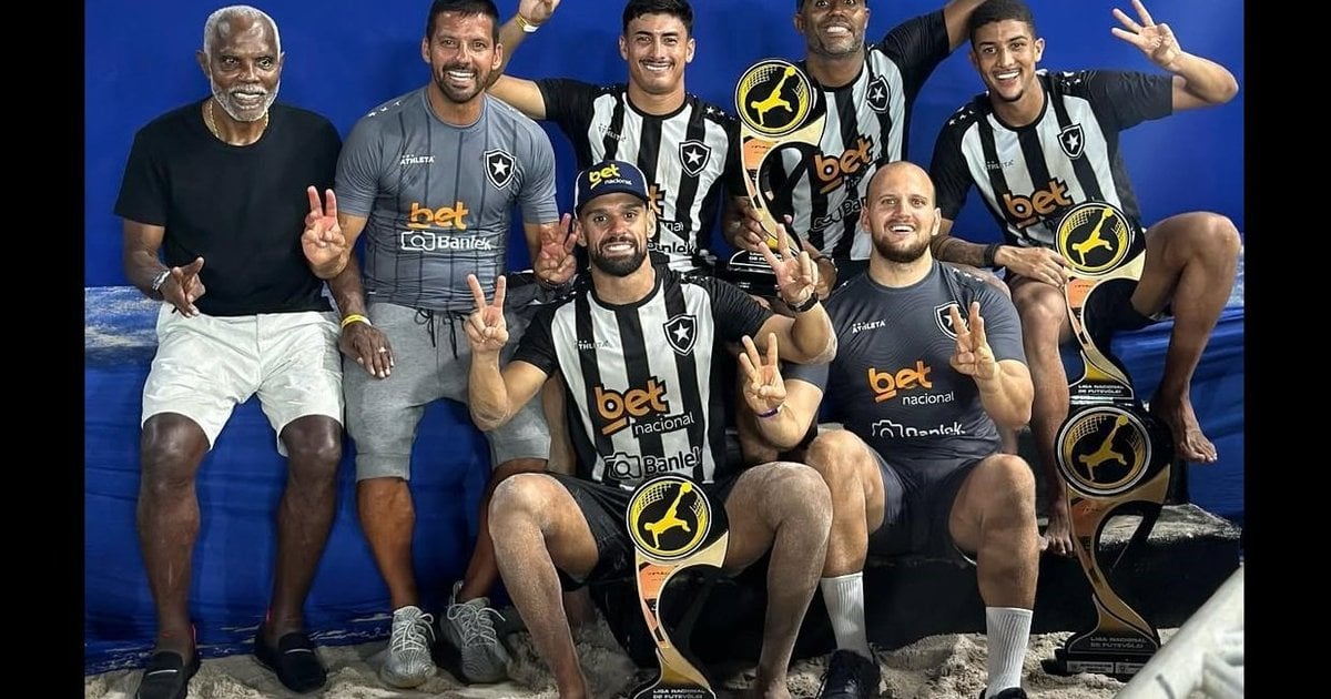 Botafogo é bicampeão da Liga Nacional de Futevôlei no Parque Olímpico