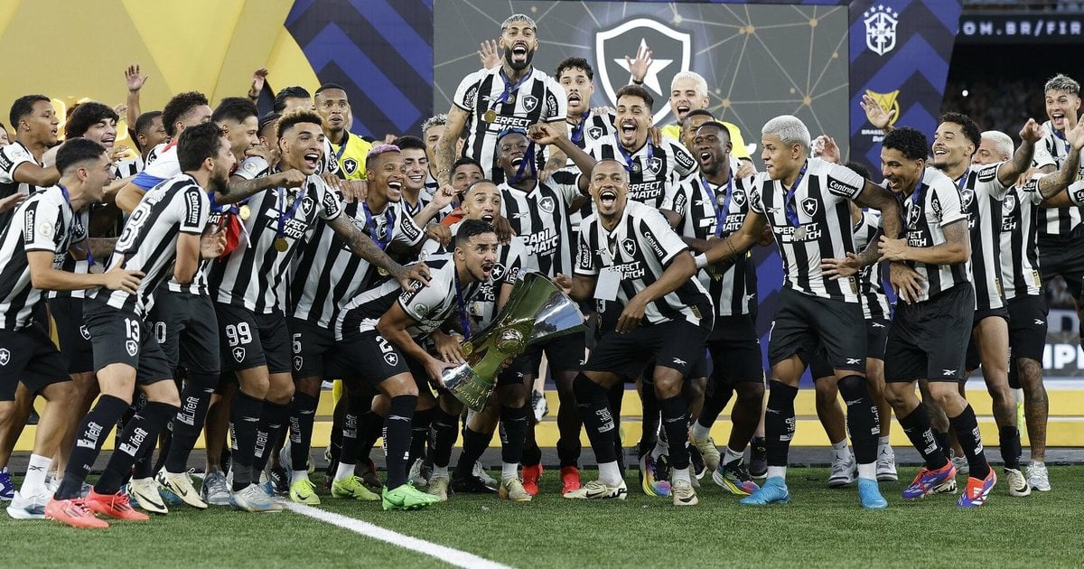 Campeão brasileiro, Botafogo decidirá Supercopa com o Flamengo em fevereiro no Mangueirão