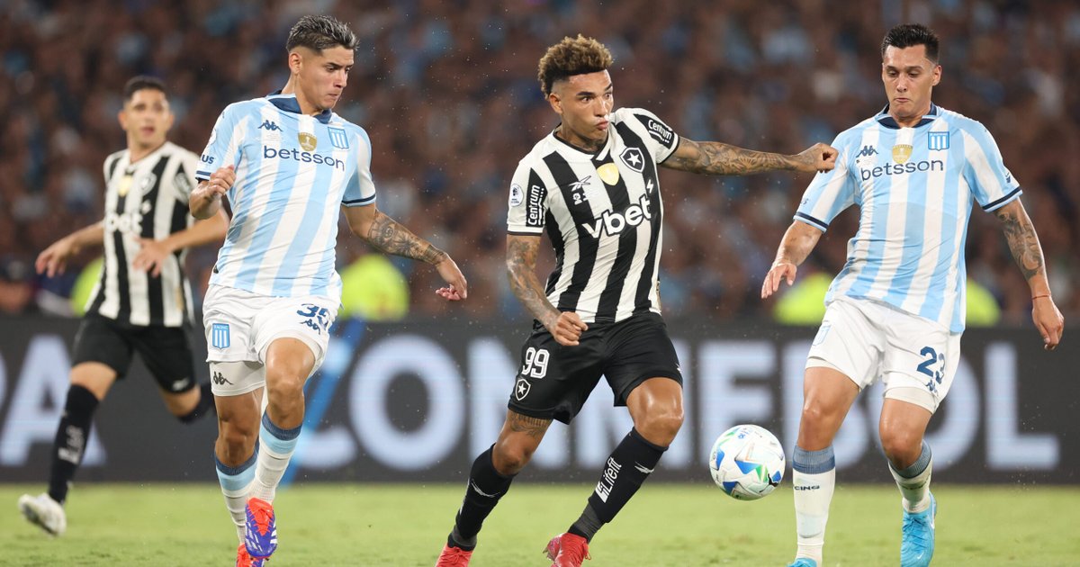 Primeiro jogo da final da Recopa entre Botafogo e Racing dá à ESPN segunda maior audiência em 2025