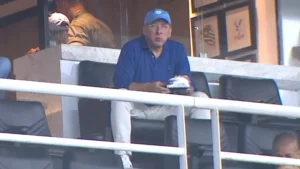 John Textor em reunião sobre investimento financeiro da SAF do Botafogo e planejamento de reestruturação do clube