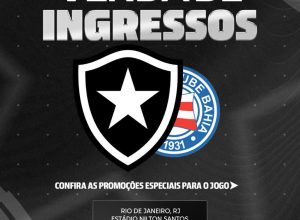 Estádio Nilton Santos com ingressos à venda para Botafogo x Bahia