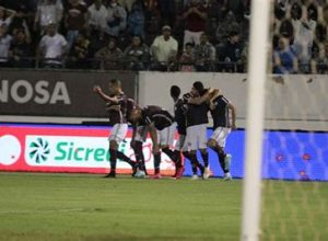 Botafogo em campo contra o Mirassol no Brasileirão 2025