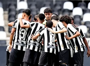 base do Botafogo em campo