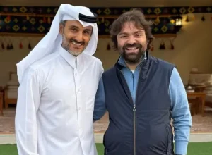 Encontro entre representante do Botafogo e membro da família real do Catar