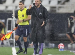 Botafogo mantém Martín Anselmi e aposta em projeto de longo prazo, mesmo após resultados negativos e pressão por mudanças.