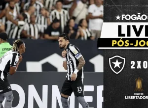 Botafogo vence Nacional Potosí por 2 a 0 e garante vaga na próxima fase da Libertadores no Nilton Santos.