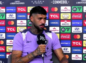 Barboza afirma que Botafogo vai ao Equador com mentalidade ofensiva para duelo contra o Barcelona na Libertadores